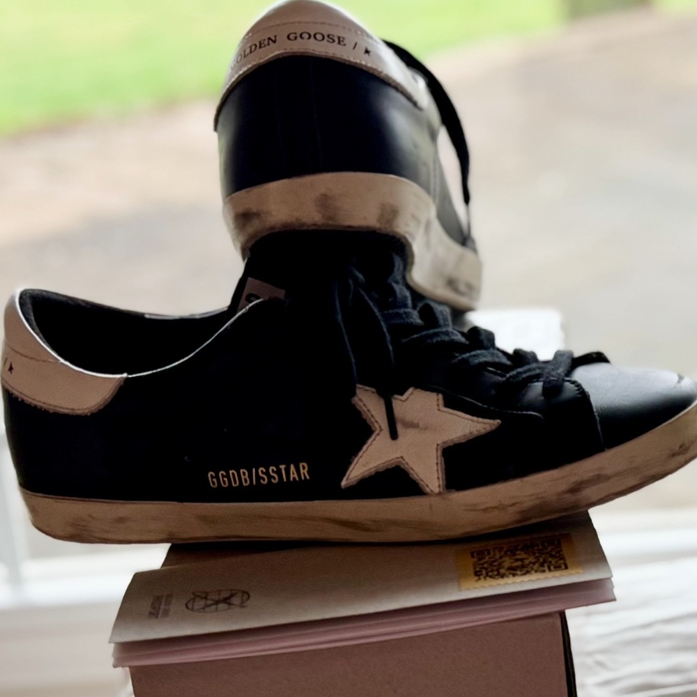Golden Goose Black Sneakers